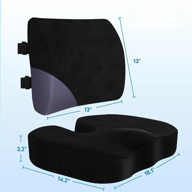 Seat Cushion,Office Chair Cushion,Car Seat Cushions,Lumbar Support Pillow For Office Chair,Back Support Memory Foam P
Seat Cushion,Office Chair Cushion,Car Seat Cushions,Lumbar Support Pillow For Office Chair,Back Support Memory Foam P