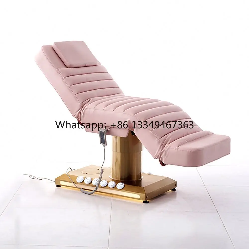 Роскошный золотой 3-моторный электрический салон красоты, массажный стол, кресло для лица, спа-кровать для ресниц, косметическая коммерческая мебель
Роскошный золотой 3-моторный электрический салон красоты, массажный стол, кресло для лица, спа-кровать для ресниц, косметическая коммерческая мебель
