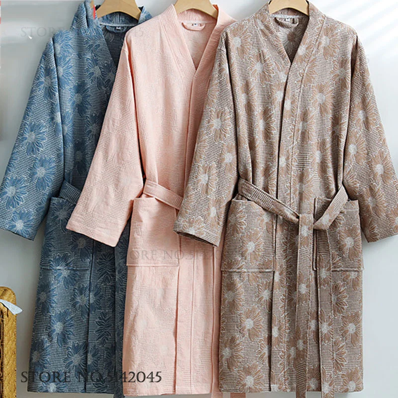 100% хлопок, одежда для сна для пар, кимоно, халат, весна-осень, новый халат, ночная рубашка, свободная домашняя одежда с цветочным принтом, одежда для дома
100% хлопок, одежда для сна для пар, кимоно, халат, весна-осень, новый халат, ночная рубашка, свободная домашняя одежда с цветочным принтом, одежда для дома
