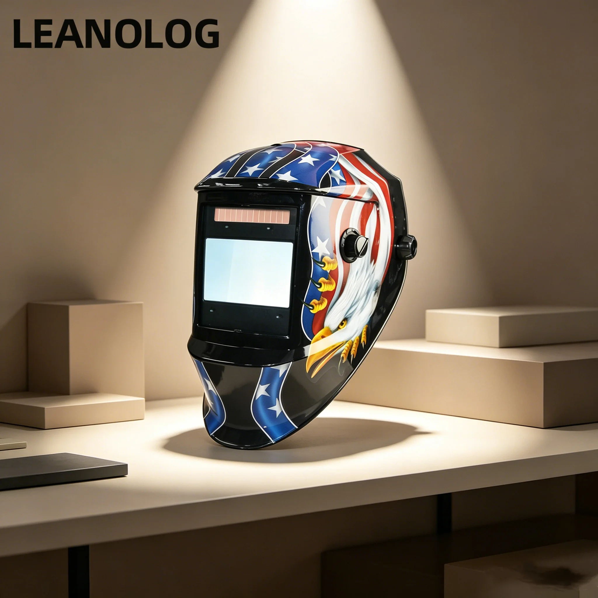 Professional Auto Darkening Welding Helmet, True Color Solar Powered, Anti-Glare, for TIG MIG MMA Plasma Cutting
Professional Auto Darkening Welding Helmet, True Color Solar Powered, Anti-Glare, for TIG MIG MMA Plasma Cutting
