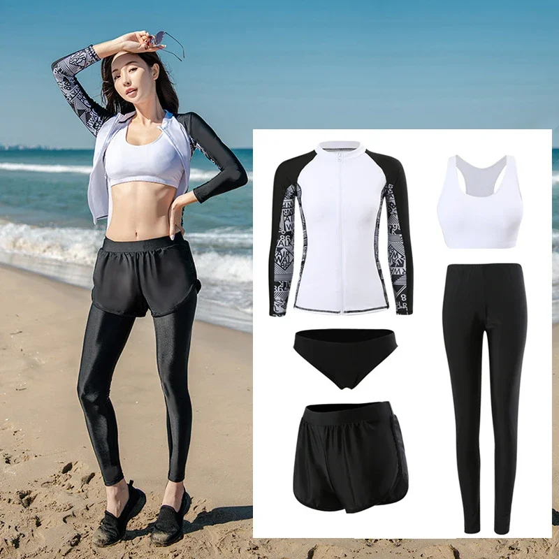 Women's Men's Rash Guard Long Sleeve Sun Protect Swimwear Shirts+Bra+Shorts+Leggings+Briefs Quick Dry Swimsuit Surf Top+Bottoms
Women's Men's Rash Guard Long Sleeve Sun Protect Swimwear Shirts+Bra+Shorts+Leggings+Briefs Quick Dry Swimsuit Surf Top+Bottoms