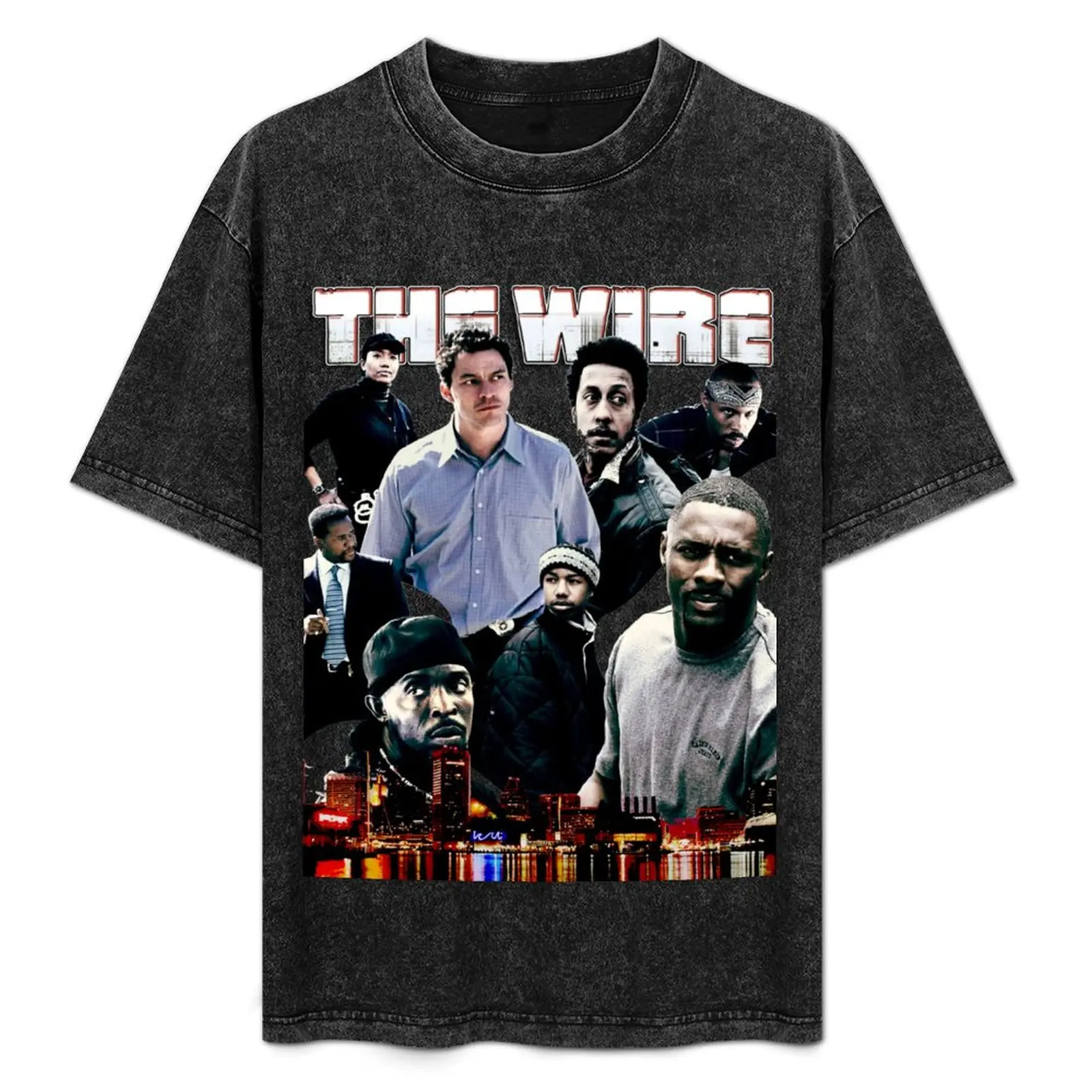 The Wire Vintage 90s Style Bootleg T-Shirt Plus Size Comfort Fit Tee
The Wire Vintage 90s Style Bootleg T-Shirt Plus Size Comfort Fit Tee