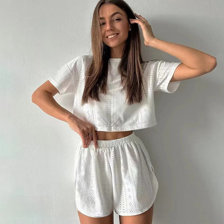 Удобный свободный комплект ort Sve Top And orts, домашняя одежда, женский круглый пуловер Ne, летний повседневный однотонный домашний модный пуловер
Удобный свободный комплект ort Sve Top And orts, домашняя одежда, женский круглый пуловер Ne, летний повседневный однотонный домашний модный пуловер