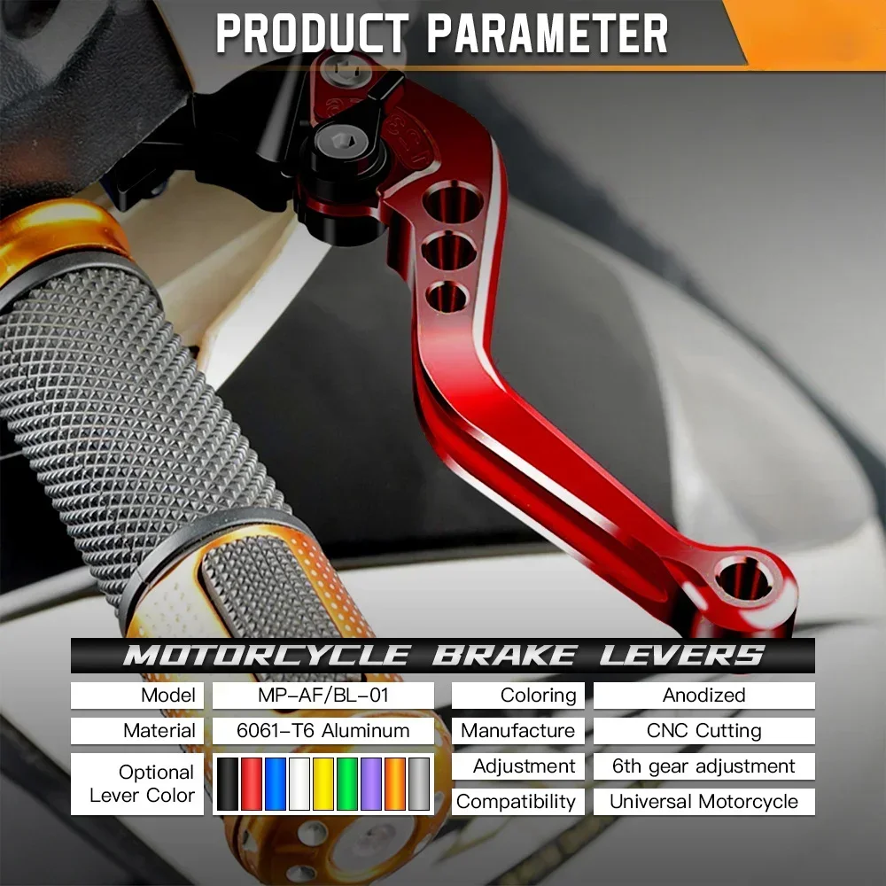 Motorcycle Brake Clutch Lever Modification CNC Adjustable Folding Retractable Clutch Drum Brake Handle For Yamaha Kawasaki Suzuk
Motorcycle Brake Clutch Lever Modification CNC Adjustable Folding Retractable Clutch Drum Brake Handle For Yamaha Kawasaki Suzuk