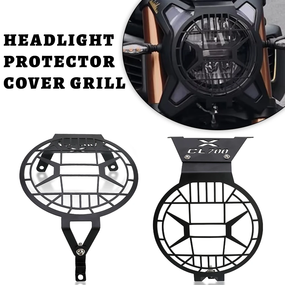 2025 Motorcycle Headlight Guard Grille Cover Protector FOR CFMOTO CF MOTO 700 CLX 700 CL_X 700 700CLX CLX700 2020-2024 2023 2022
2025 Motorcycle Headlight Guard Grille Cover Protector FOR CFMOTO CF MOTO 700 CLX 700 CL_X 700 700CLX CLX700 2020-2024 2023 2022