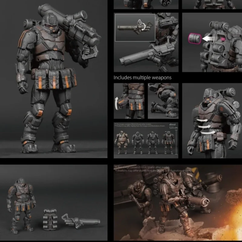 Acid Rain Articulated Action Figure FAV-A138 Douglas A139 Wolf Lieutenant A140 Slag Shadow Mecha Collectible Model For Adult
Acid Rain Articulated Action Figure FAV-A138 Douglas A139 Wolf Lieutenant A140 Slag Shadow Mecha Collectible Model For Adult