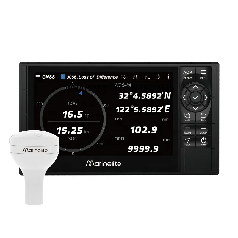 Nautical GPS Navigator 7-Inch Touch Screen Boat Equipment and Accessories Plastic Material for Sea Navigation and Sailing
Nautical GPS Navigator 7-Inch Touch Screen Boat Equipment and Accessories Plastic Material for Sea Navigation and Sailing
