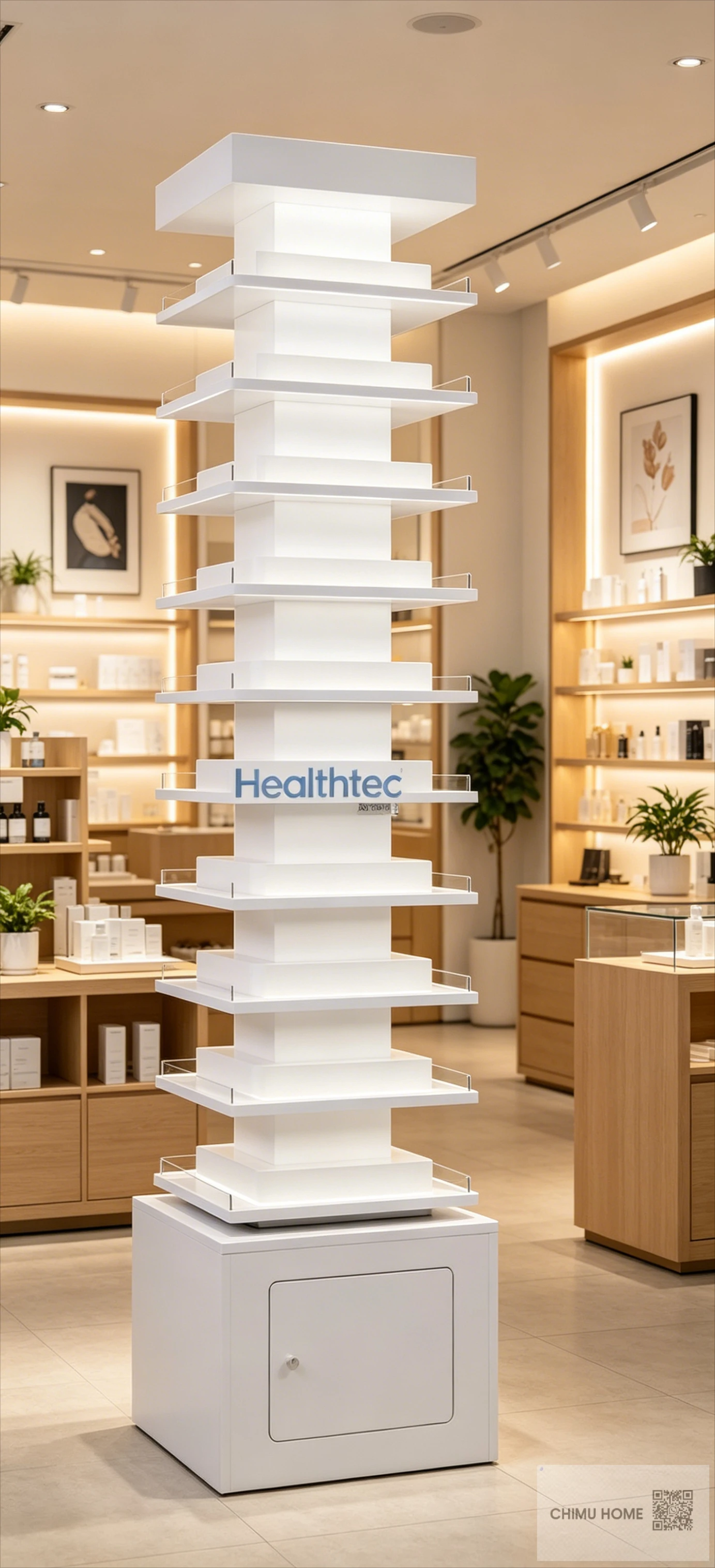 【CHIMU HOME】 Custom Glass and MDF Modern Multifunctional Nail Polish Display Stand Rack for Retail Shop for
【CHIMU HOME】 Custom Glass and MDF Modern Multifunctional Nail Polish Display Stand Rack for Retail Shop for