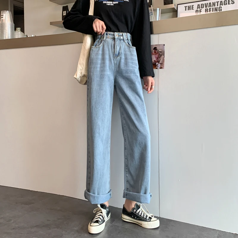 Осенние свободные женские джинсы с прямыми штанинами Dad Sle plus Size, утягивающие драпированные широкие длинные брюки с высокой талией, легкие брюки C...
Осенние свободные женские джинсы с прямыми штанинами Dad Sle plus Size, утягивающие драпированные широкие длинные брюки с высокой талией, легкие брюки C...