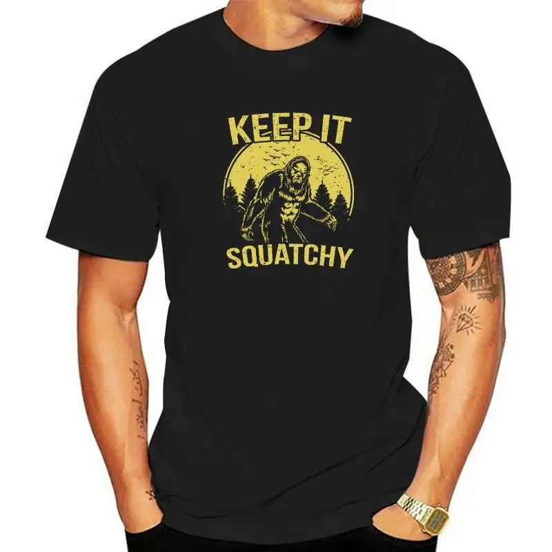 Retro Keep It Squatchy Bigfoot Tshirt Funny Hiking Gift Cotton Boy Top T-Shirts Europe Tees Family Hip Hop
Retro Keep It Squatchy Bigfoot Tshirt Funny Hiking Gift Cotton Boy Top T-Shirts Europe Tees Family Hip Hop
