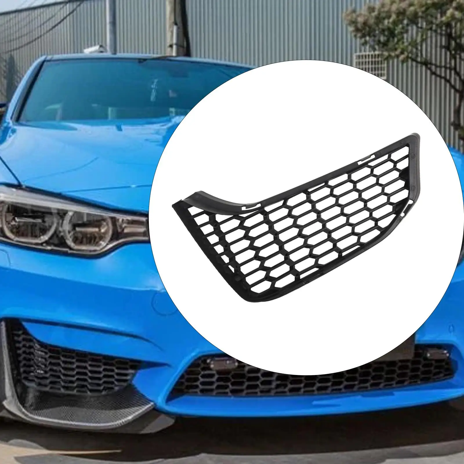 Front Bumper Air Intake Grille Left Mount Auto Component Mesh Grill Front Bumper Lower Grill Cover for BMW 2014-2018 F82 M3
Front Bumper Air Intake Grille Left Mount Auto Component Mesh Grill Front Bumper Lower Grill Cover for BMW 2014-2018 F82 M3