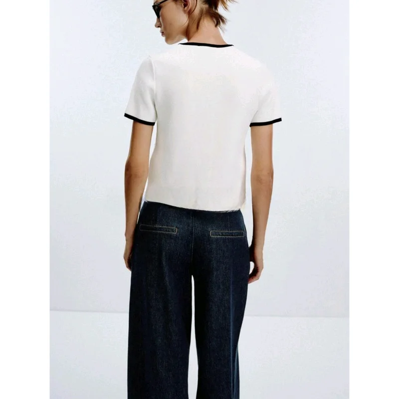 Новая осенняя женская одежда Lazy Sle Color Blo Knitted ort Sve round Ne Верхняя одежда из полиэстера и волокна для поездок на работу Sle Slim Fit
Новая осенняя женская одежда Lazy Sle Color Blo Knitted ort Sve round Ne Верхняя одежда из полиэстера и волокна для поездок на работу Sle Slim Fit