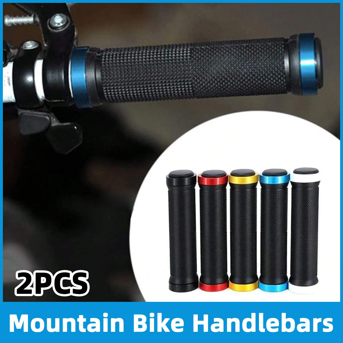 Mountain Bike Handlebar Cover Aluminum Alloy Locking Rubber Handlebar Cover Anti Slip Grip Cover Bike Riding Equipment Accessori
Mountain Bike Handlebar Cover Aluminum Alloy Locking Rubber Handlebar Cover Anti Slip Grip Cover Bike Riding Equipment Accessori