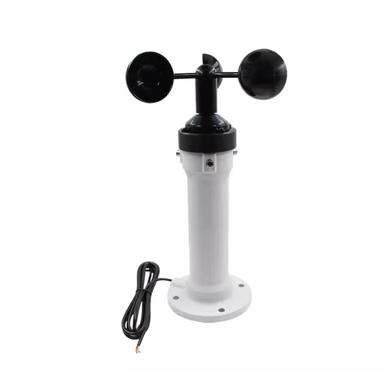 RS485 Anemometer 3 Cup Wind Speed Sensor with Mounting Bracket for Outdoor Vehicle Crane Use
RS485 Anemometer 3 Cup Wind Speed Sensor with Mounting Bracket for Outdoor Vehicle Crane Use