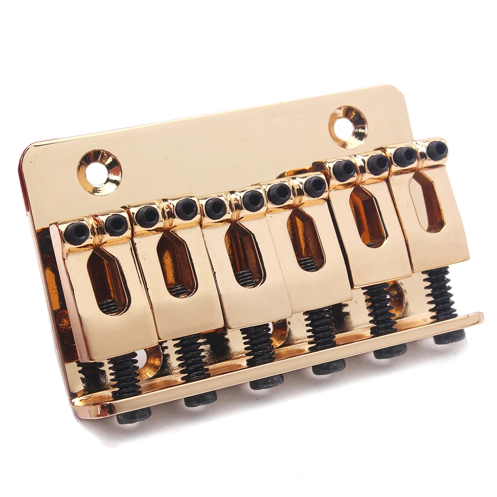 6 String Guitar Bridge With 5 Screws Vintage Style Fixed Hard Tail Electric Guitar Tailpiece 65Mm Black Solid Metal Sweet Tone
6 String Guitar Bridge With 5 Screws Vintage Style Fixed Hard Tail Electric Guitar Tailpiece 65Mm Black Solid Metal Sweet Tone