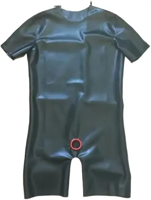 Men's Black Latex Catsuit Rubber Bodysuit Jumpsuit Shoulder Zip 0.4mm
Men's Black Latex Catsuit Rubber Bodysuit Jumpsuit Shoulder Zip 0.4mm