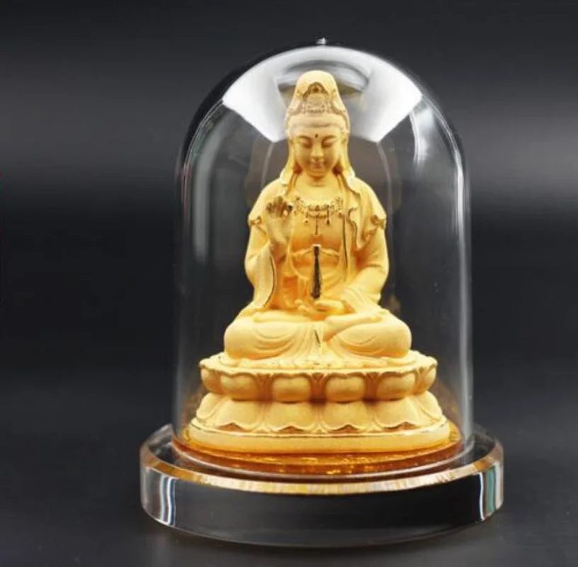 1pc 10cm Copper Statue Home Car Luck Golden Guan Yin Buddha Feng Shui Statue
1pc 10cm Copper Statue Home Car Luck Golden Guan Yin Buddha Feng Shui Statue