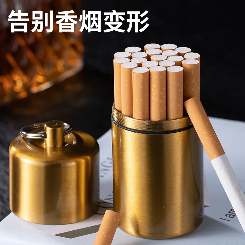 Outdoor Metal Cigarette Case 20pcs Waterproof Anti-pressure Portable Storage Sealed Cans Cigarette Accessories
Outdoor Metal Cigarette Case 20pcs Waterproof Anti-pressure Portable Storage Sealed Cans Cigarette Accessories