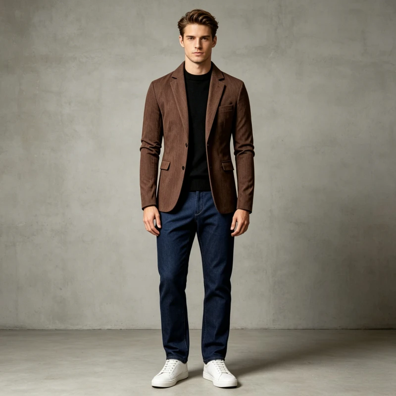 Blazer Men Coat Turn Down Collar Blazers Single Breasted Full Sleeve Wedding Evening Work Casual Slim Fit Formal Jacket Spring
Blazer Men Coat Turn Down Collar Blazers Single Breasted Full Sleeve Wedding Evening Work Casual Slim Fit Formal Jacket Spring