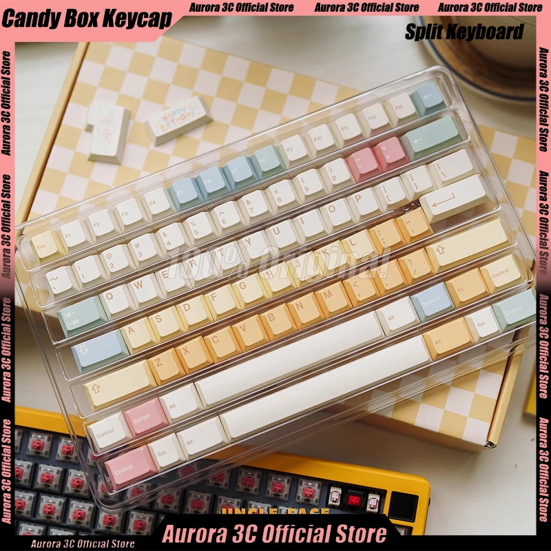 Колпачок для клавиш Candy Box Dye Subbed Cherry Profile Candybox Keycap игровой аксессуар на заказ для клавиатуры Mx 87 104 Xd64 Bm60 Bm65 Bm68 Bm80
Колпачок для клавиш Candy Box Dye Subbed Cherry Profile Candybox Keycap игровой аксессуар на заказ для клавиатуры Mx 87 104 Xd64 Bm60 Bm65 Bm68 Bm80