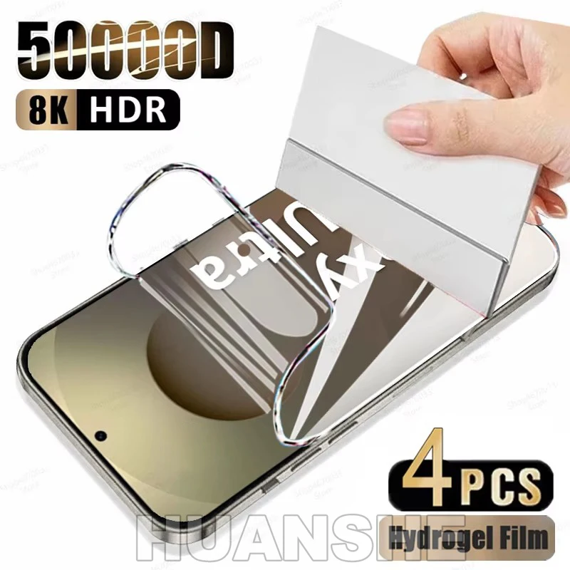 4PCS Hydrogel Screen Protector Film for Samsung Galaxy S26 S25 S24 S23 S22 S21 S20 Ultra Plus S20 FE S20 Edge Note 20
4PCS Hydrogel Screen Protector Film for Samsung Galaxy S26 S25 S24 S23 S22 S21 S20 Ultra Plus S20 FE S20 Edge Note 20