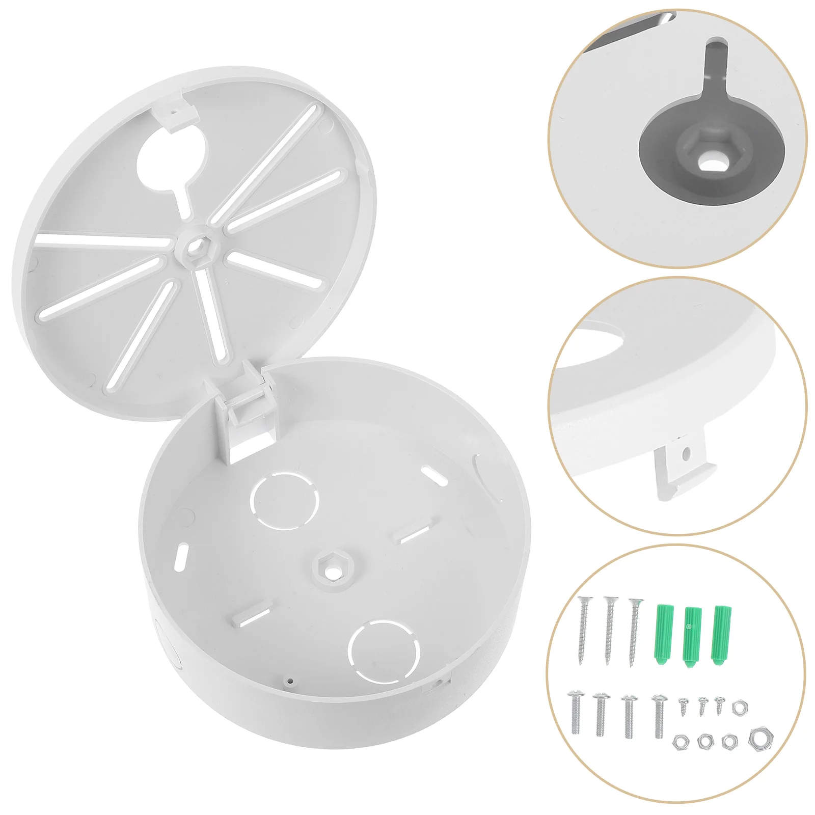 Camera Bracket Mount Ceiling for Household Security Wall Holder Plastic Dome Outdoor
Camera Bracket Mount Ceiling for Household Security Wall Holder Plastic Dome Outdoor