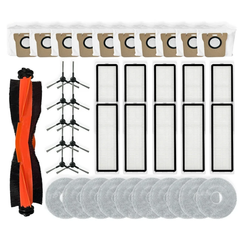 AU-For Xiaomi Robot Vacuum X20 PRO / D102GL Replacement Parts Main Side Brush Hepa Filter Mop Cloth Dust Bags Accessories
AU-For Xiaomi Robot Vacuum X20 PRO / D102GL Replacement Parts Main Side Brush Hepa Filter Mop Cloth Dust Bags Accessories