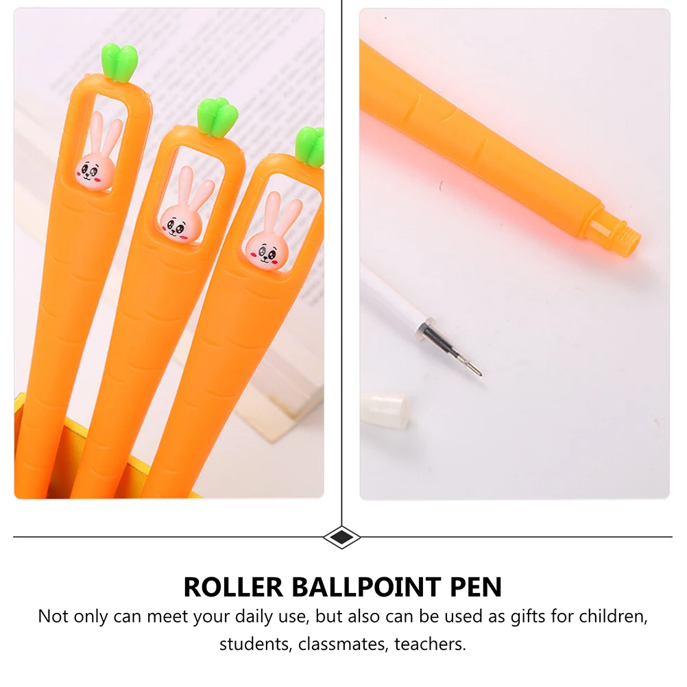 10 Pcs Carrot Rabbit Gel Pen Kids Gifts Plastic Writing School Office Stationery Roller Ballpoint Creative Design Children
10 Pcs Carrot Rabbit Gel Pen Kids Gifts Plastic Writing School Office Stationery Roller Ballpoint Creative Design Children