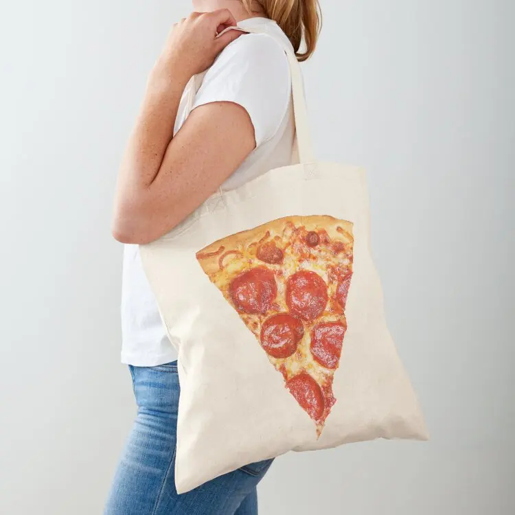 Pepperoni Pizza Slice Tote Bag eco pack custom tote bag shopping bags foldable Canvas
Pepperoni Pizza Slice Tote Bag eco pack custom tote bag shopping bags foldable Canvas