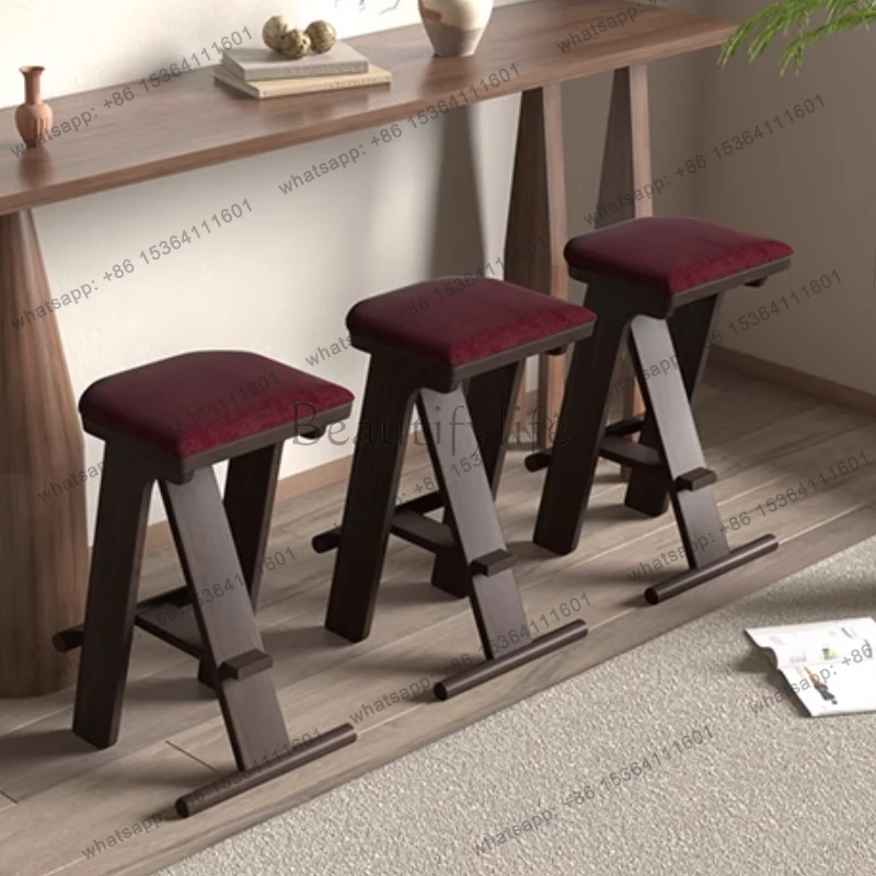 Creative Single Bar Chairs Wooden Counter Party Minimalist Adults Bar Stools Island Relaxing Sturdy Taburetes De Bar Furniture
Creative Single Bar Chairs Wooden Counter Party Minimalist Adults Bar Stools Island Relaxing Sturdy Taburetes De Bar Furniture