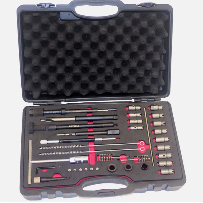 36 PCS Diesel Injector Seat Cutter Set and Manhole Cleaning Set Accessories
36 PCS Diesel Injector Seat Cutter Set and Manhole Cleaning Set Accessories