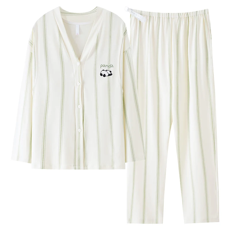 V Collar Pregnancy Pajamas Sleepwear Nursing Pregnant Woman Long Sleeve Breastfeeding Nightgown Maternity Cotton Tops + Pants
V Collar Pregnancy Pajamas Sleepwear Nursing Pregnant Woman Long Sleeve Breastfeeding Nightgown Maternity Cotton Tops + Pants