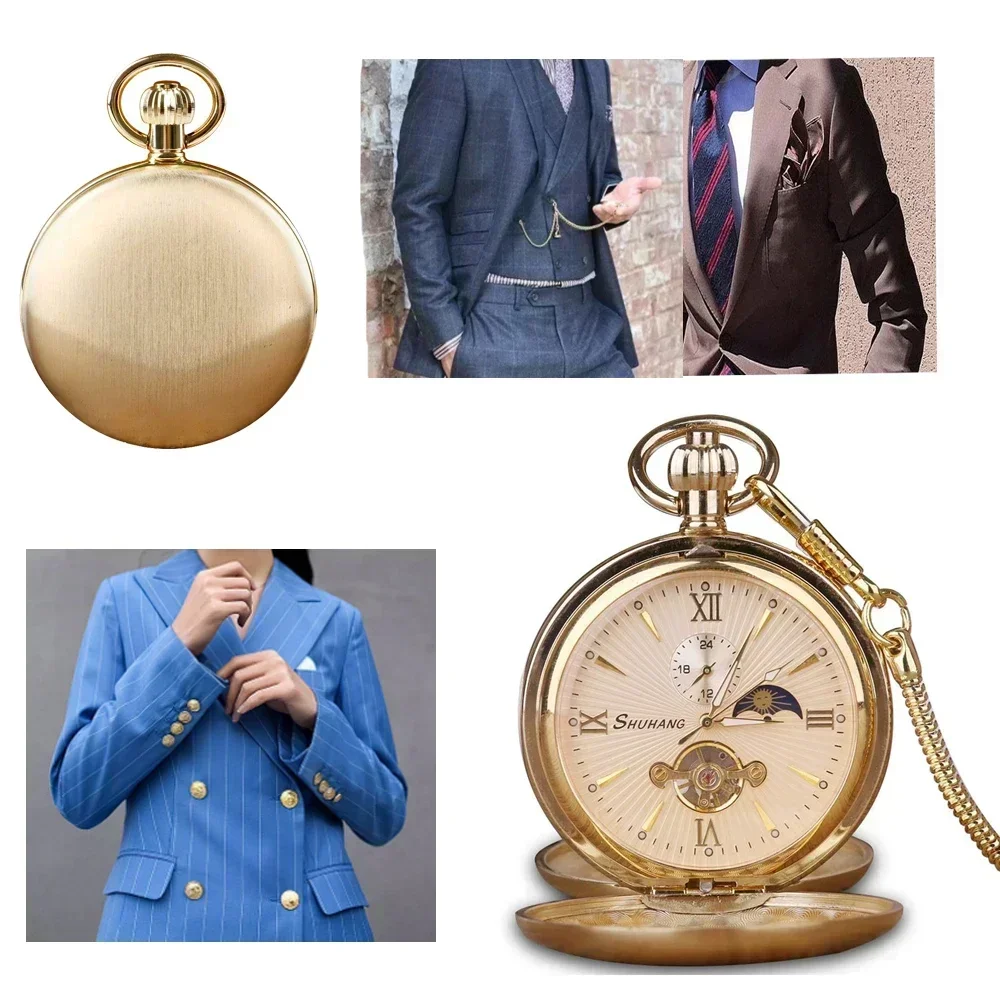 Top Brand Luxury Stylish Timepiece Anniversary Gift Vintage Pocket Watches Mechanical Simple Business Fob Watch Pendant Birthday
Top Brand Luxury Stylish Timepiece Anniversary Gift Vintage Pocket Watches Mechanical Simple Business Fob Watch Pendant Birthday