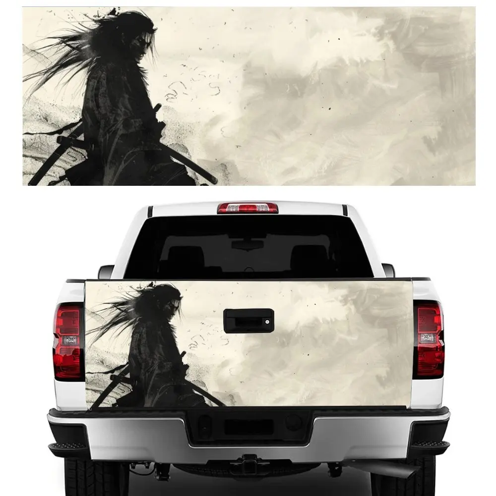 Black Japanese samurai Print Car Tail Trunk Protect Vinly Decal Auto Accessories Hood Decoration Sticker for Off-road Pickup
Black Japanese samurai Print Car Tail Trunk Protect Vinly Decal Auto Accessories Hood Decoration Sticker for Off-road Pickup