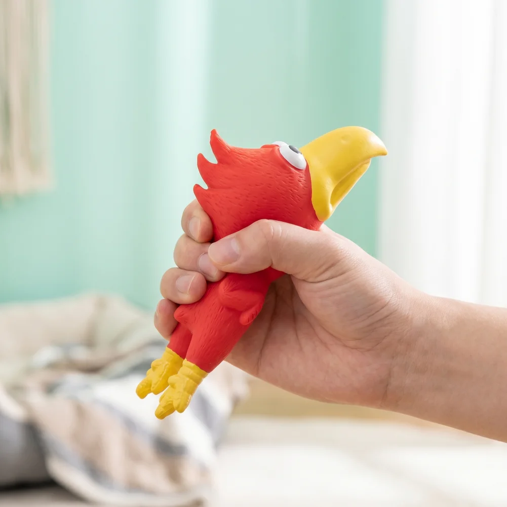 Dog Chew Toy Head Chicken Dog Toy Bite-resistant Latex Chew Toy Squeaky Play for Medium Large Aggressive Chewers Latex Dog
Dog Chew Toy Head Chicken Dog Toy Bite-resistant Latex Chew Toy Squeaky Play for Medium Large Aggressive Chewers Latex Dog