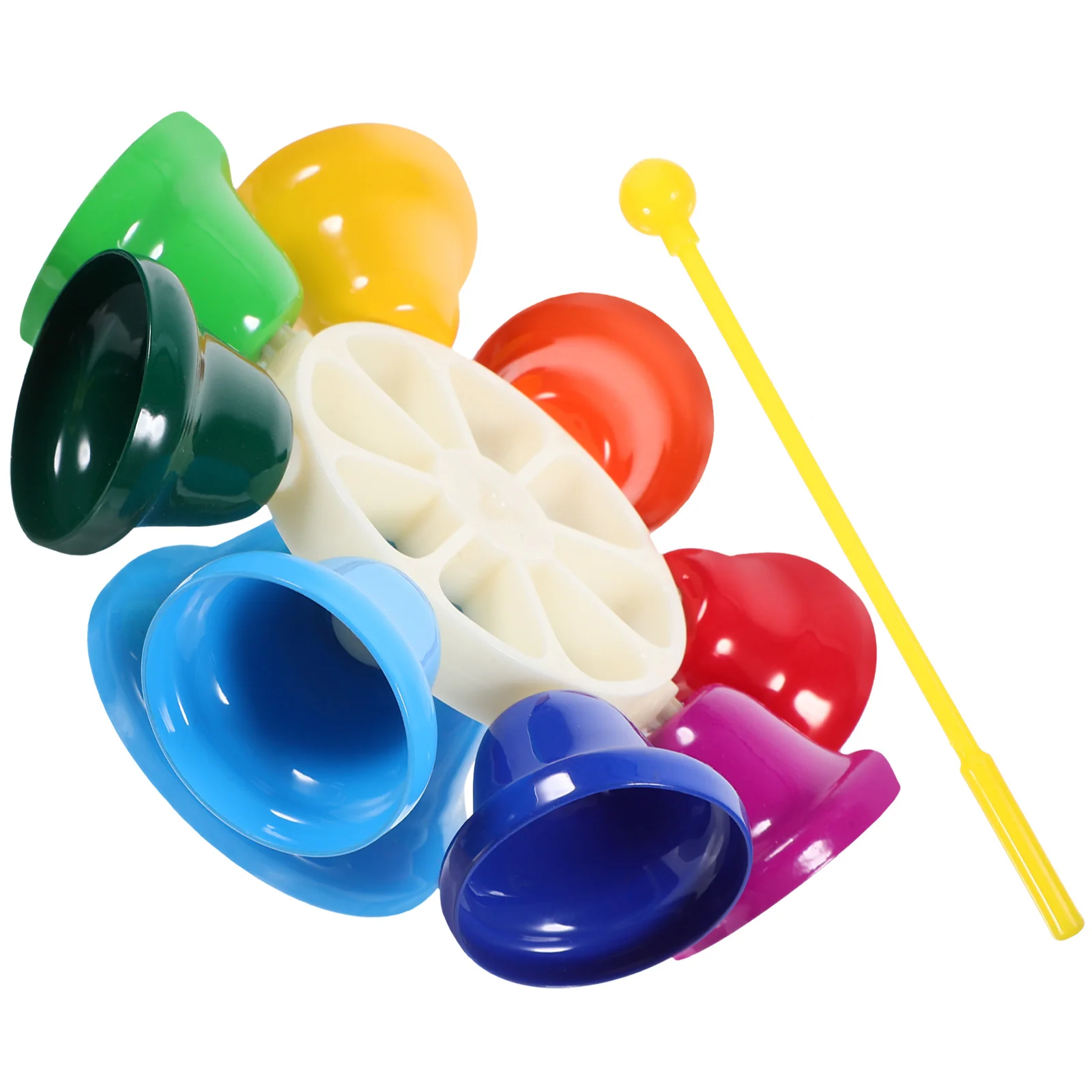 1pc 8 Tone Melody Clock Rotating Bell Instrument Kids Percussion Smooth Safe Musical Sensory Training Hand Eye for Playing
1pc 8 Tone Melody Clock Rotating Bell Instrument Kids Percussion Smooth Safe Musical Sensory Training Hand Eye for Playing