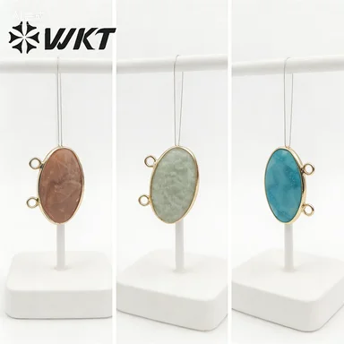WT-P1849 WKT 2025 Fashion Style Turquoise&Sun Stone&Amazonist Pendant For Jewelry Party New Women Gold-Plate Pendant
WT-P1849 WKT 2025 Fashion Style Turquoise&Sun Stone&Amazonist Pendant For Jewelry Party New Women Gold-Plate Pendant