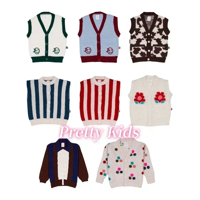 Kids Sweater 2024 Autumn/winter New WYN Cardigan Sweater Boys and Girls Cute Sweater Vest Top
Kids Sweater 2024 Autumn/winter New WYN Cardigan Sweater Boys and Girls Cute Sweater Vest Top