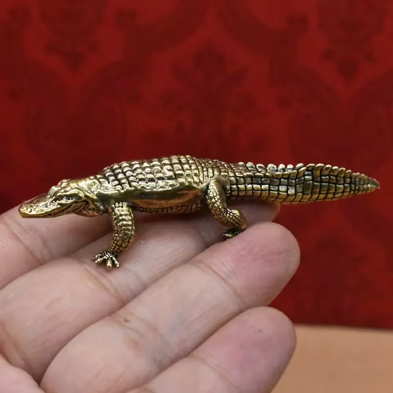 Antique Brass Crocodile Statues Elegant Standing Positions for Home/Office/Outdoor Decor Perfect Gift for Housewarming Christmas
Antique Brass Crocodile Statues Elegant Standing Positions for Home/Office/Outdoor Decor Perfect Gift for Housewarming Christmas