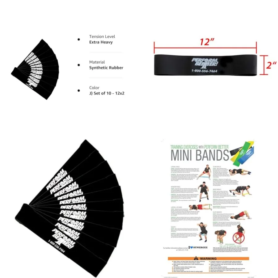 Mini Band Resistance Loop - Exercise Bands
Mini Band Resistance Loop - Exercise Bands