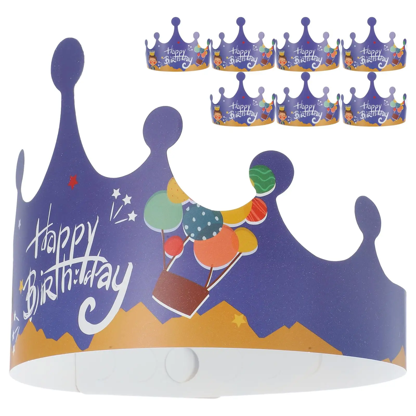100 Pcs Birthday Hat Crown Lovely Kids Party Hats for Celebration Toddler Paper Crowns Boys Prince Birthday Supplies
100 Pcs Birthday Hat Crown Lovely Kids Party Hats for Celebration Toddler Paper Crowns Boys Prince Birthday Supplies