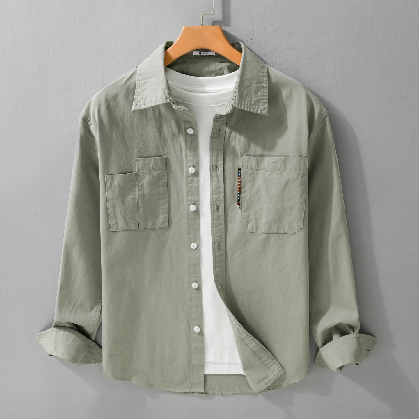 Loose Comfortable Men's Long Sleeve Shirt Casual Cotton Workwear Multi-Pocket Fashionable Youth American Style 1005
Loose Comfortable Men's Long Sleeve Shirt Casual Cotton Workwear Multi-Pocket Fashionable Youth American Style 1005
