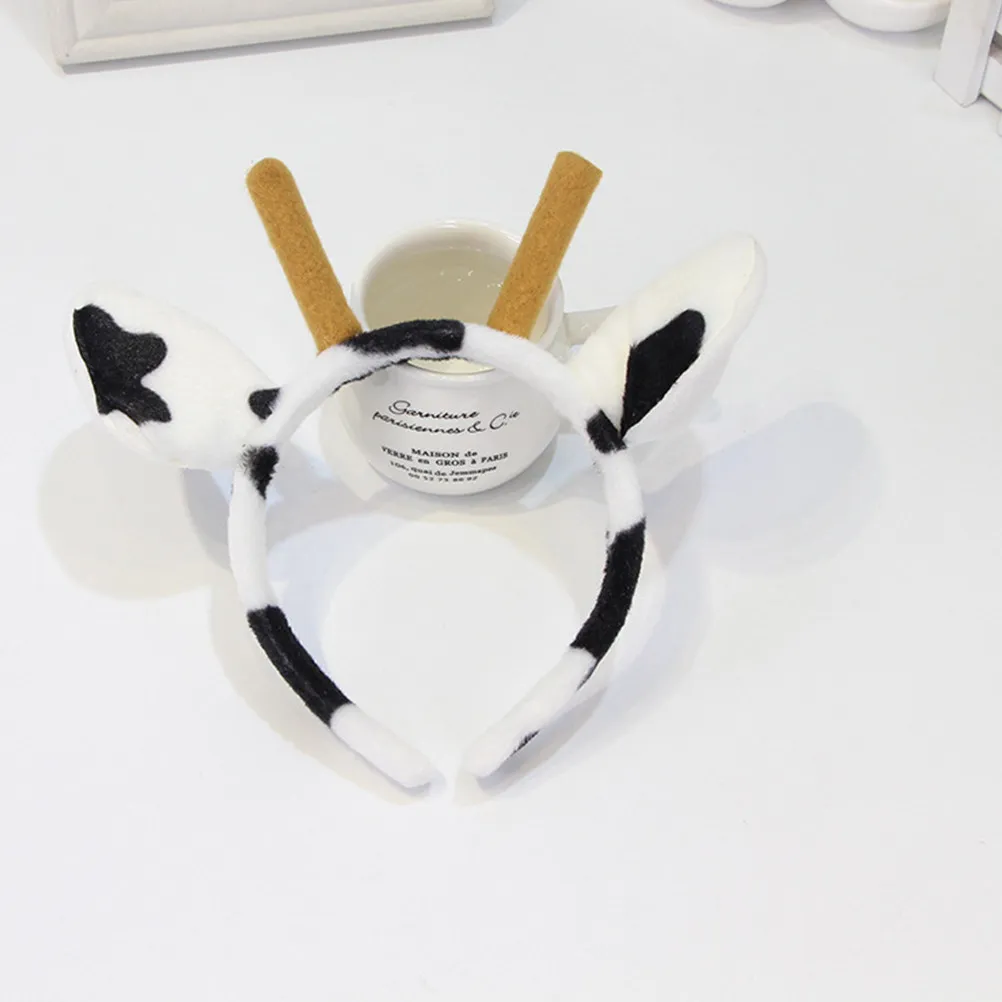 Cow Ear Antlers Headband Made of Premium Material Lightweight Comfortable Non Scratch Hair Hoop for Cosplay Parties Headdress
Cow Ear Antlers Headband Made of Premium Material Lightweight Comfortable Non Scratch Hair Hoop for Cosplay Parties Headdress