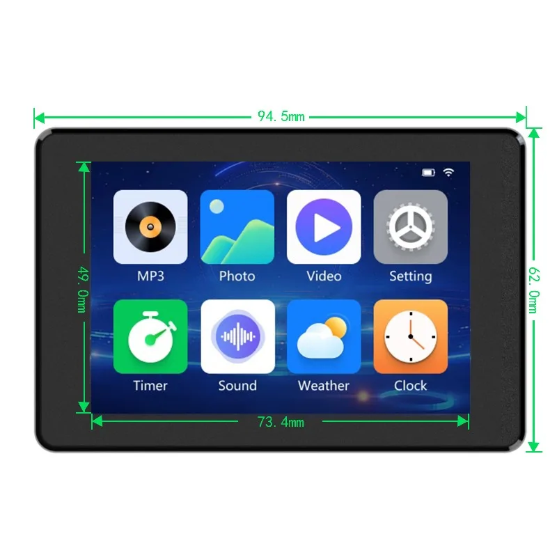ESP32-S3 Development Board with 3.5-inch IPS Capacitive Touch Screen LVGL Development WI-FI Bluetooth Support Battery
ESP32-S3 Development Board with 3.5-inch IPS Capacitive Touch Screen LVGL Development WI-FI Bluetooth Support Battery
