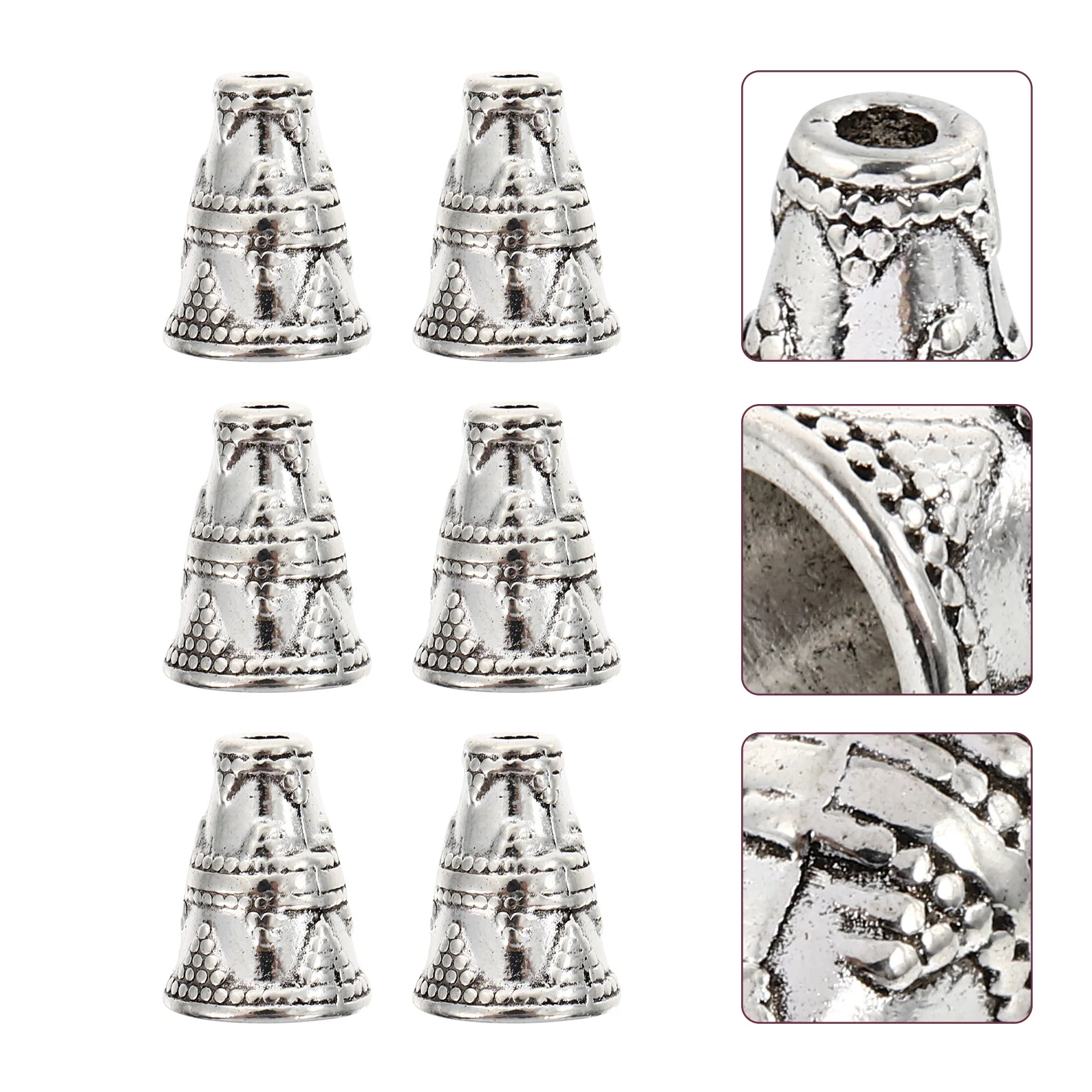 50pcs Alloy Spacer Caps Flower Bead Caps Jewelry Making Diy Beaded Cone Bracelet Necklace Accessories Craft Supplies Beads 
50pcs Alloy Spacer Caps Flower Bead Caps Jewelry Making Diy Beaded Cone Bracelet Necklace Accessories Craft Supplies Beads