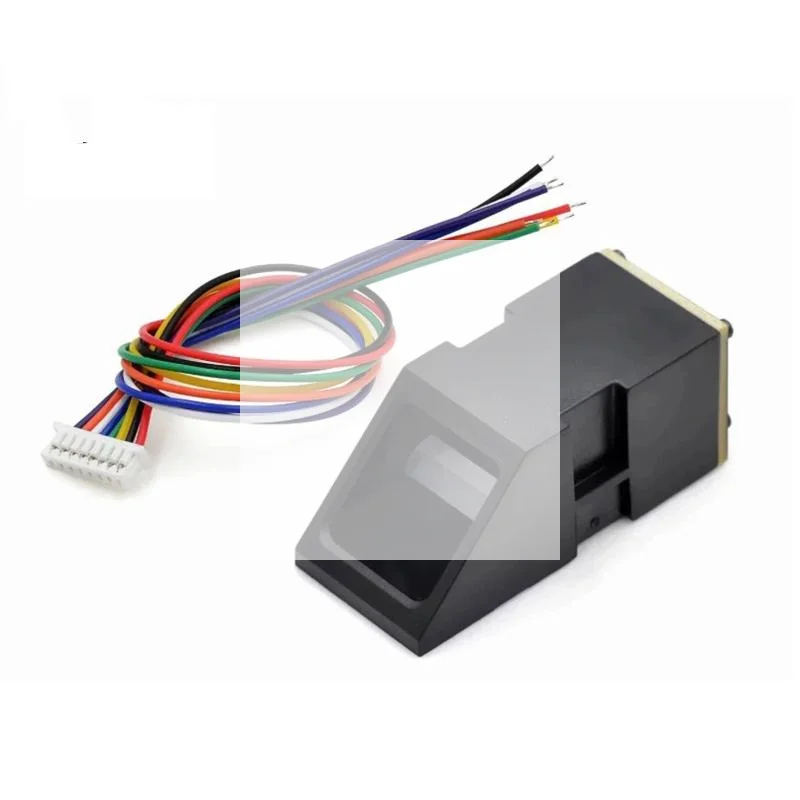 AS608 Optical Fingerprint Sensor Module 1Pcs with Cable Biometric Solution for Electronic Smart Locks and Home Security Systems