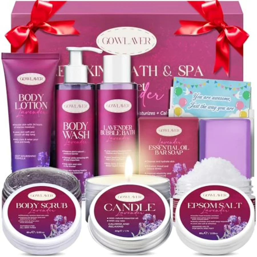 Gifts for Women, Relax Stress Relief Birthday Gifts for Women Spa Basket Self Care Package Her Mom Sister Wife Teen Best Friend
Gifts for Women, Relax Stress Relief Birthday Gifts for Women Spa Basket Self Care Package Her Mom Sister Wife Teen Best Friend