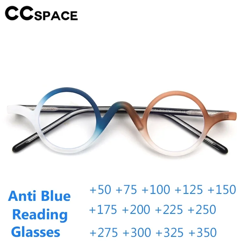Colorful Round Small Frame Anti Blue Light Reading Glasses Retro TR90 Resin Presbyopic Eyeglass Custom Diopter+50~+600 #303400
Colorful Round Small Frame Anti Blue Light Reading Glasses Retro TR90 Resin Presbyopic Eyeglass Custom Diopter+50~+600 #303400