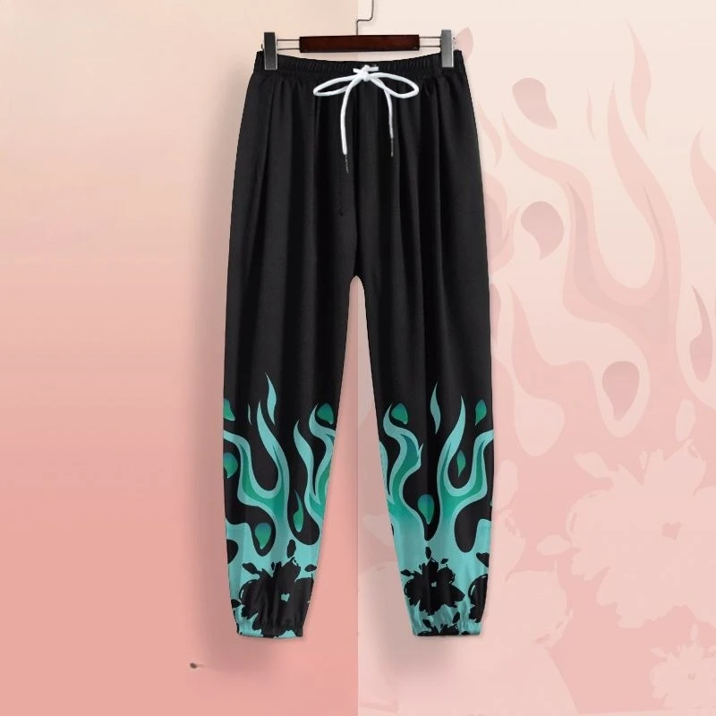Summer Flame 3D Printed Cropped Pants for Boys, Trendy Thin Style Harun Pants, American High Street Sports Pants, Long Pants
Summer Flame 3D Printed Cropped Pants for Boys, Trendy Thin Style Harun Pants, American High Street Sports Pants, Long Pants