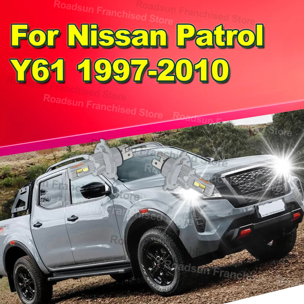2 шт. фары дальнего/ближнего света Plug&Play для Nissan Patrol Y61 1997-2010 1999 2000 2001 2002 2003 2004 2005 2006 2007 2008 2009
2 шт. фары дальнего/ближнего света Plug&Play для Nissan Patrol Y61 1997-2010 1999 2000 2001 2002 2003 2004 2005 2006 2007 2008 2009